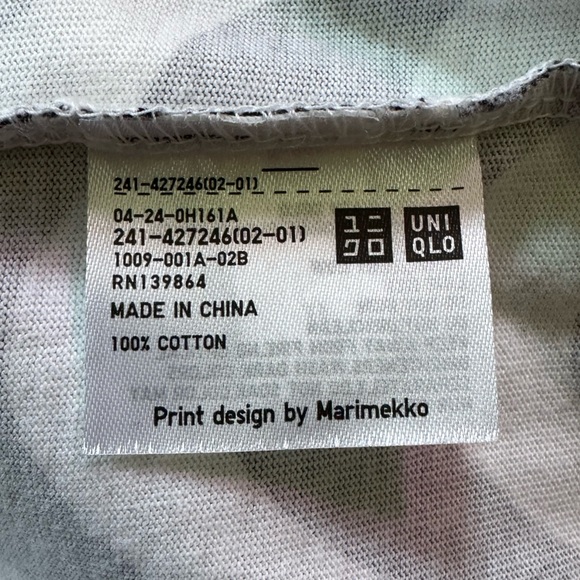 Marimekko X Uniqlo 3/4 Length Tunic - Picture 4 of 4